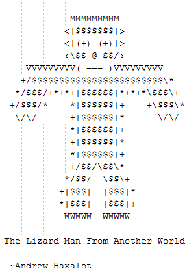 My ASCII Art Screen13