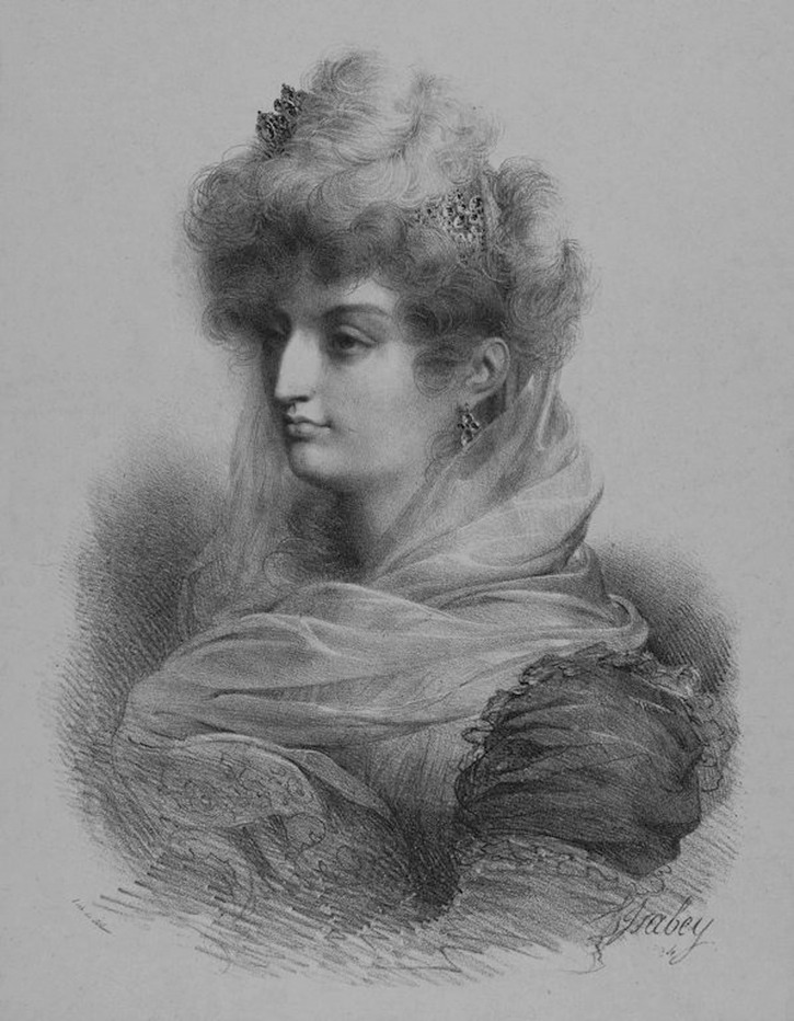 Portraits de Marie Thérèse Charlotte, fille de Louis XVI et de Marie Antoinette 1824-d10