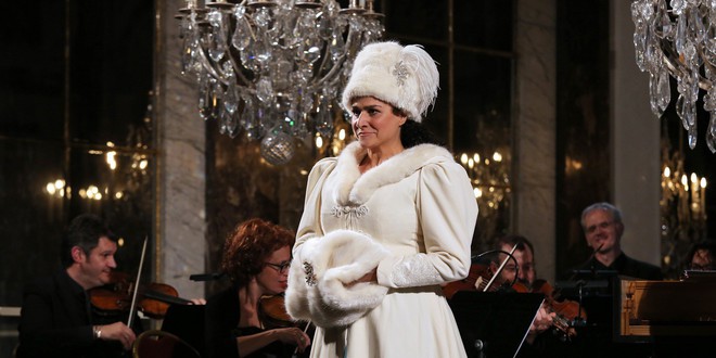 Cecilia Bartoli en concert privé dans la Galerie des Glaces de Versailles 47876911