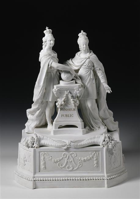 " L'Autel Royal " Louis XVI et à Marie-Antoinette - groupe allégorique d'après Boizot   97-00010