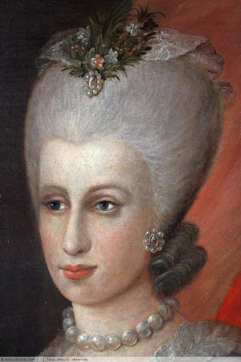 Portraits de Marie-Caroline, Reine de Naples, soeur de Marie-Antoinette Antics11