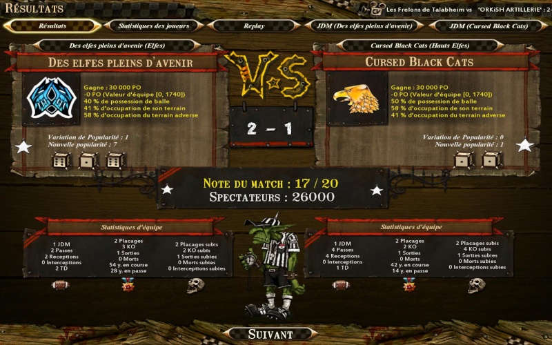 Des elfes pleins d'avenir (Ecklir) 2 - 1 Cursed Black Cats (Gros 77) Bloodb15