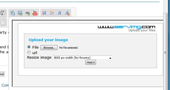 Adding Images to your Posts Host_i10