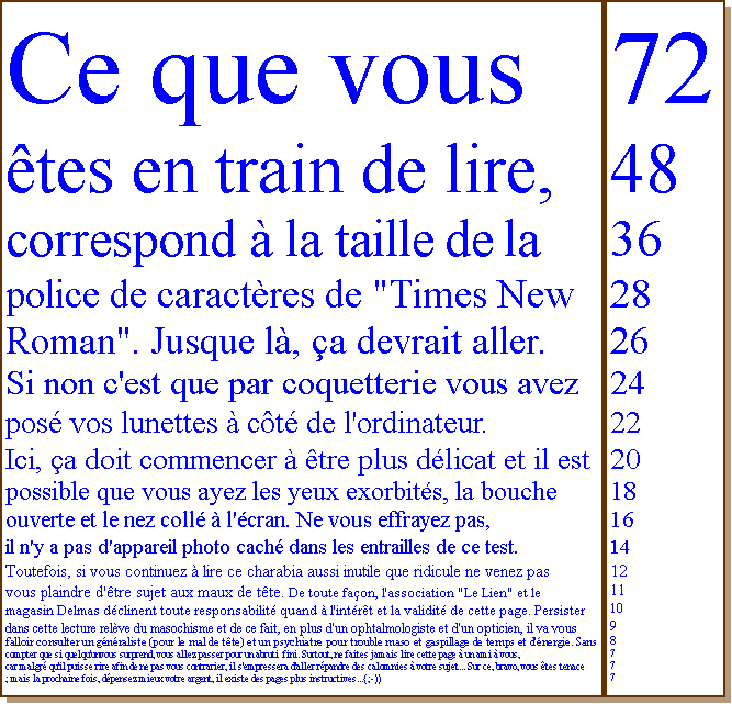 Les "Stupid Zèbres" c'est nous... - Page 18 Testle10