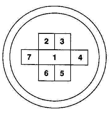  7 таблиц из которых были получены имена 49 божественных ангелов Table010