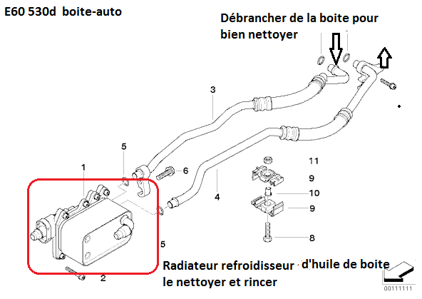 [ BMW e60 530d an 2006 ] vidange BVA 24_rad11