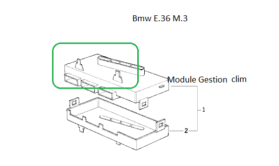 [ BMW e36 M3 3.0l an 1993 ] climatisation activée en permanence 64_e_311