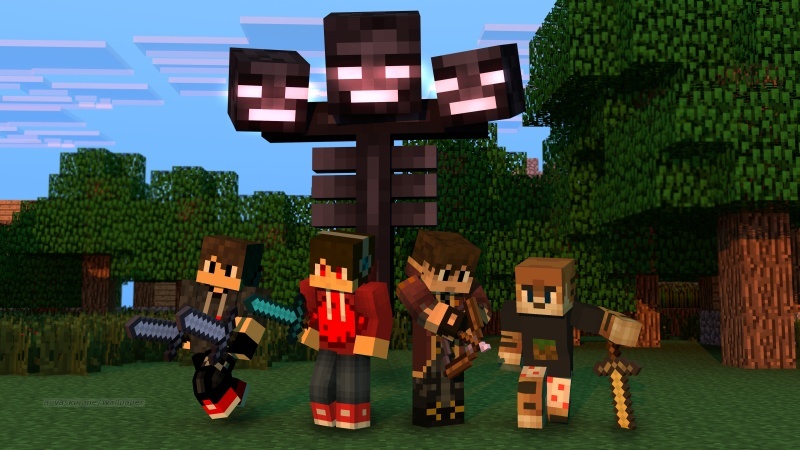 Minecraft Wallpaper With My Friends Downlo10