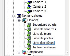 Editer les noms de zone dans la nomenclature Captur16