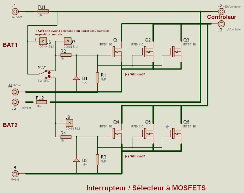 interrupteur - Un interrupteur à Mosfet Select13