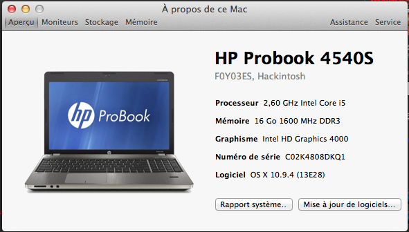 Ecran Full HD sur HP Probook 4540S Captur14