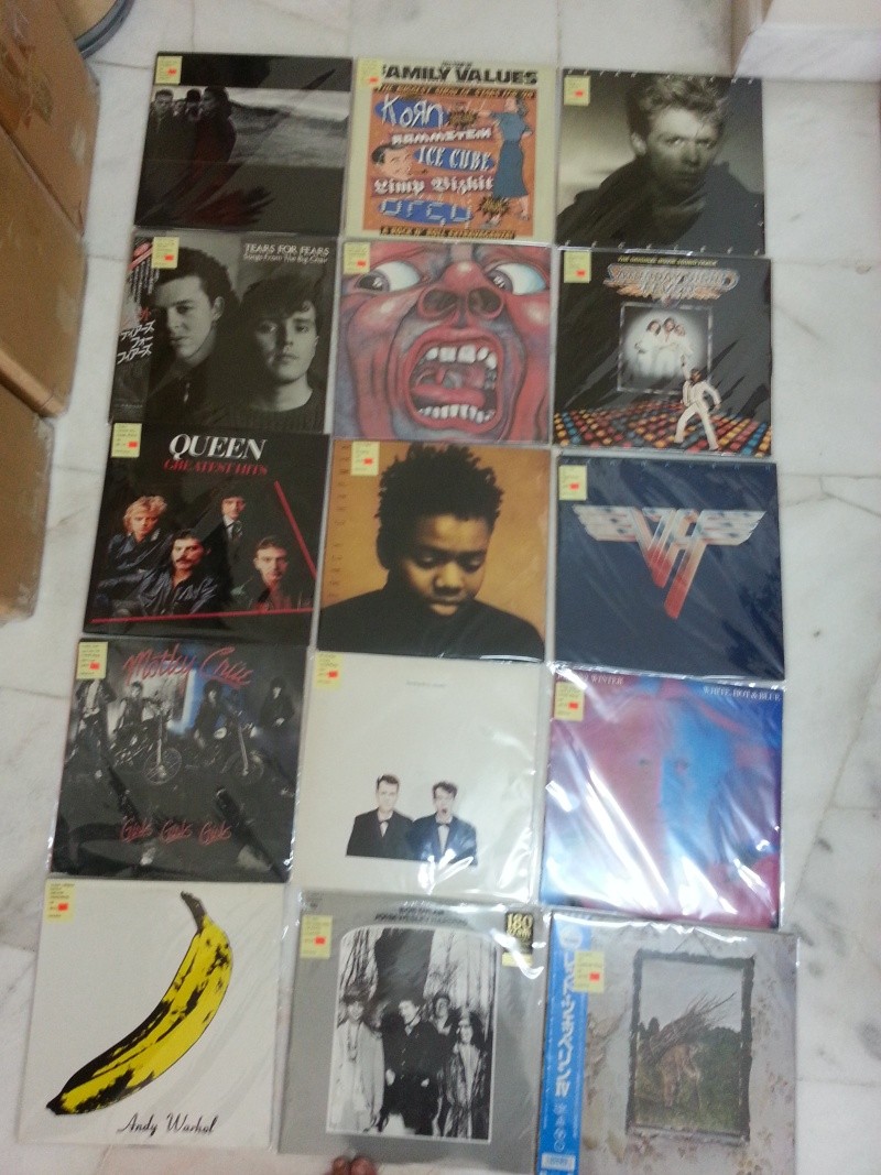 Collection of LP Records 7 and 8 june (updated with PHOTO) 20140610