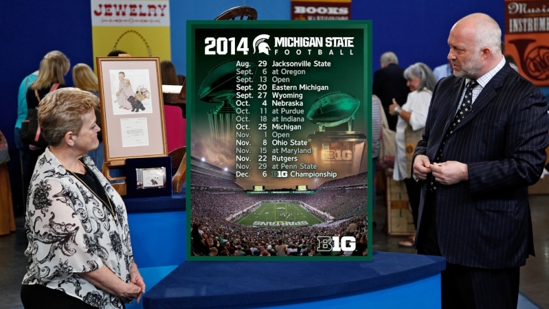 2014 Big Ten football schedule posters Rs10