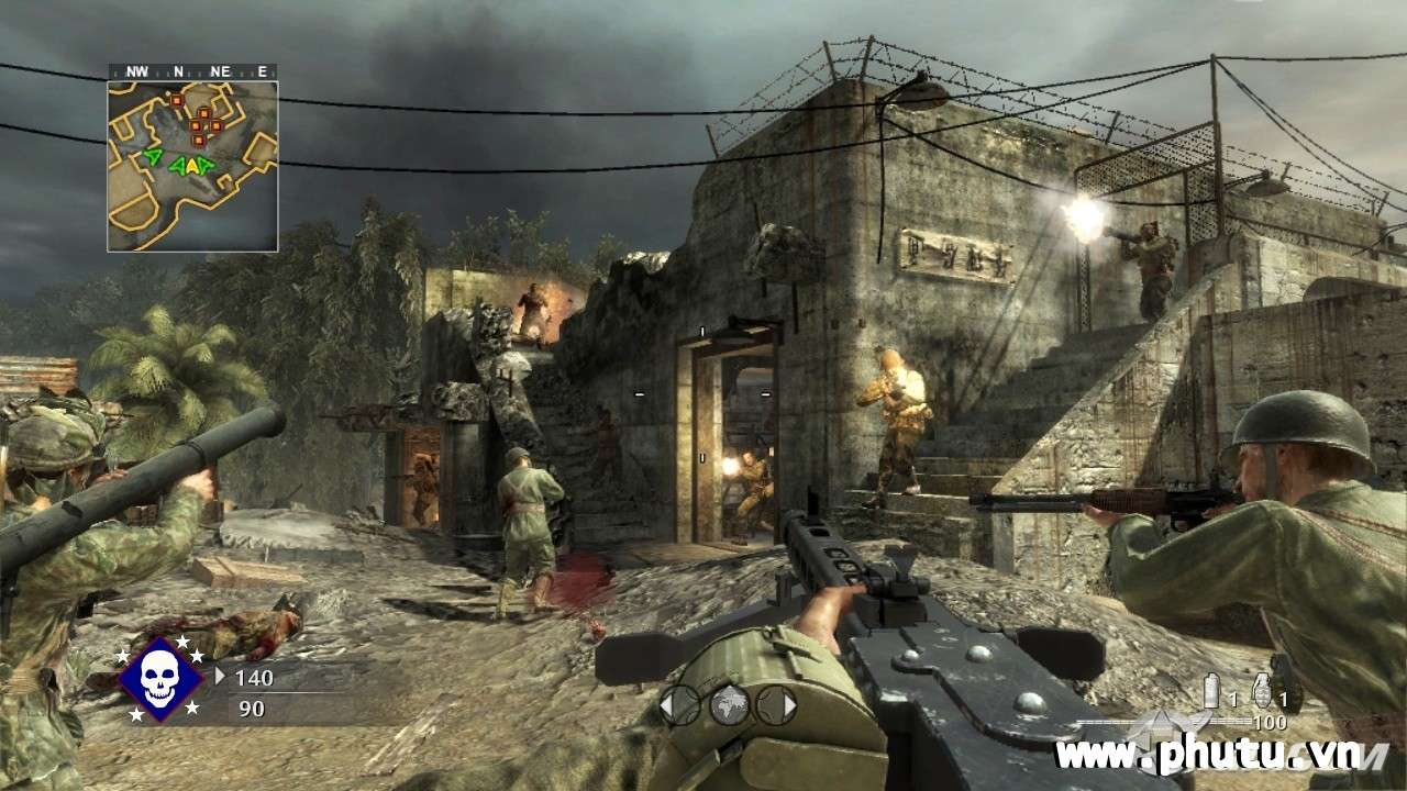 Call of Duty World at War - Game bán súng nhập vai - 7 Gb 214