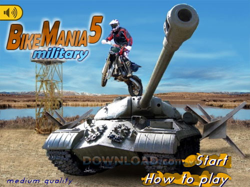Download game lái xe hay - Bike Mania 5: Military Vforum10