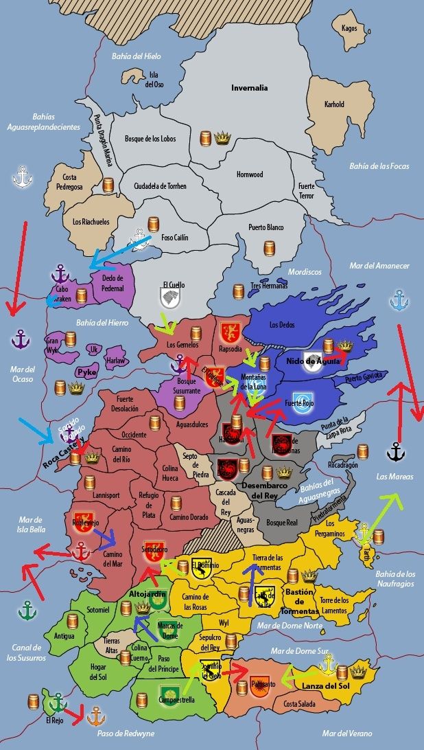 Harrenhal Mapa | Mapa