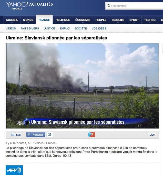 Ukraine : l’AFP prise en flagrant délit de propagande Propag10