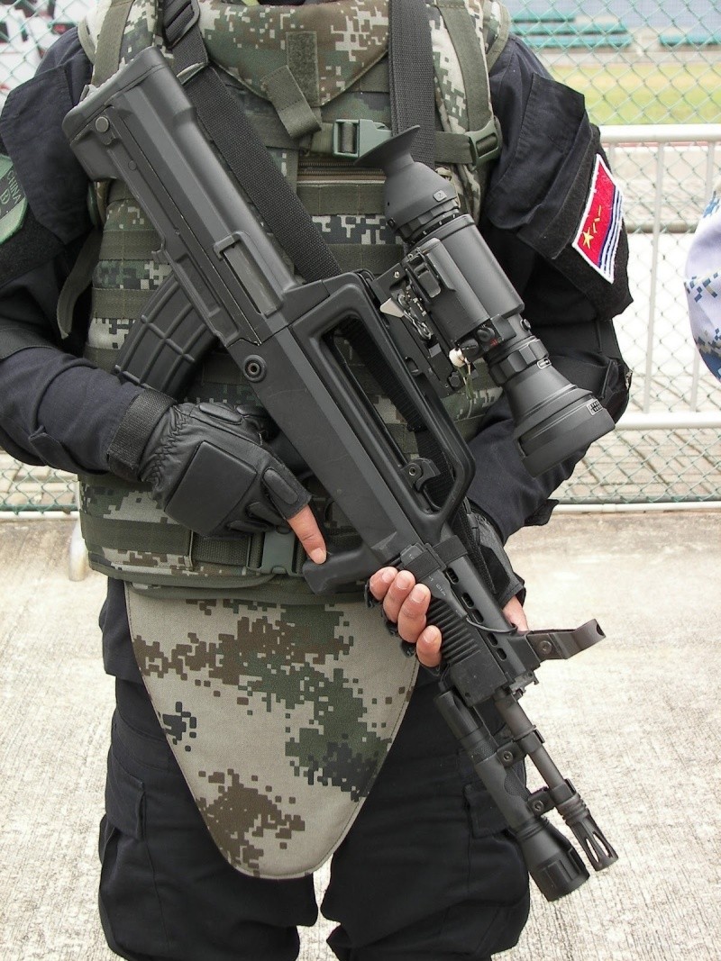 Le fusil d’assaut Chinois QB-Z95 / Type 97A . Qbz-9510