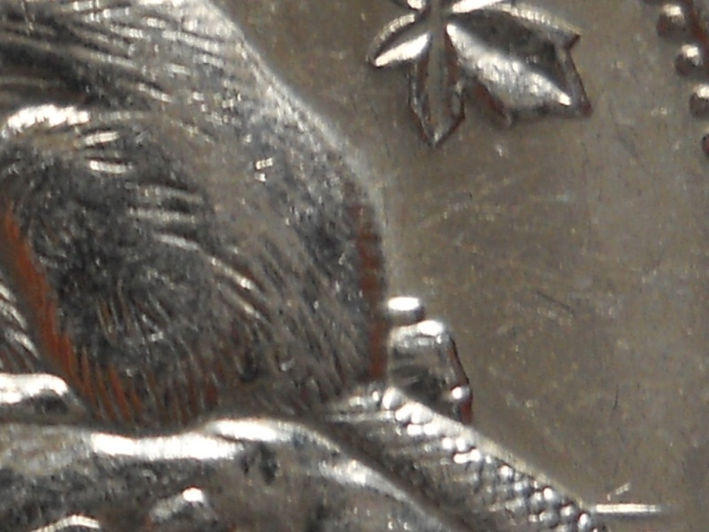 1970 - Coin Détérioré Reine Doublé (Die Deterioration Doubling Queen) 5_cent29