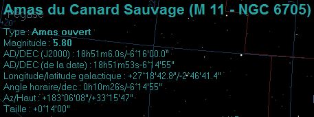 M11 Amas du canard sauvage et M 25 Donnye10