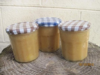 Compote de coings et pommes du verger .stérilisées. photos. Compot10
