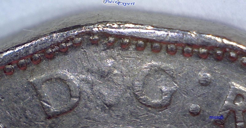 1947 - ML, Coin Obturé Légende Avers 5_cen175