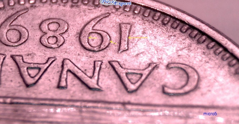1989 - Coin Détérioré & Coin Fendille Revers 5_cen287
