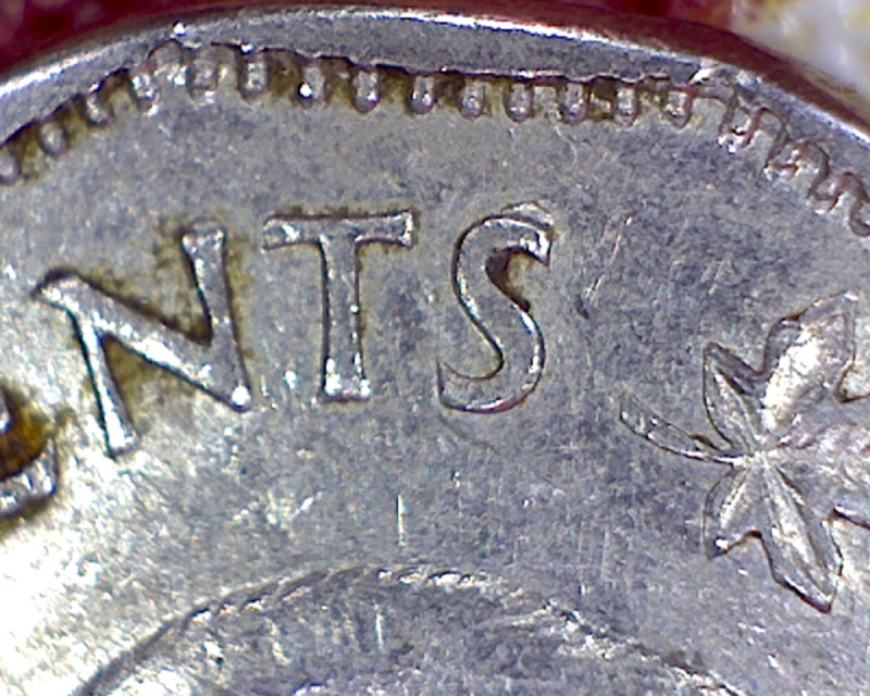1961 - Éclat de Coin sur le "S" & "N" de CENTS (Die Chip on "S" & "N") 5_cent22