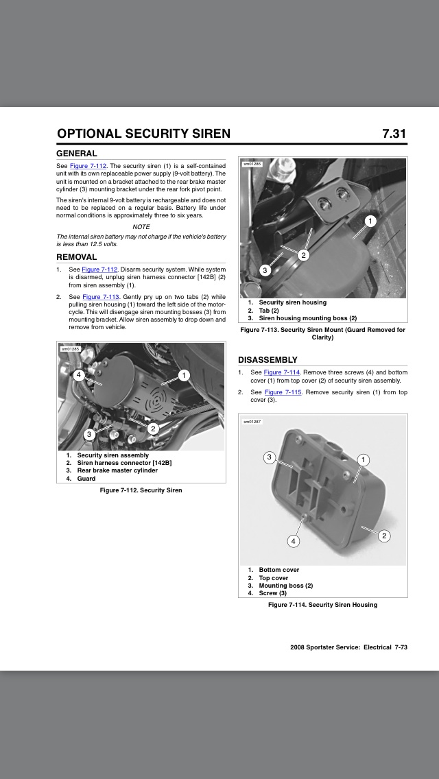 Sostituzione batteria tampone Antifurto Sportster 2009 Image10