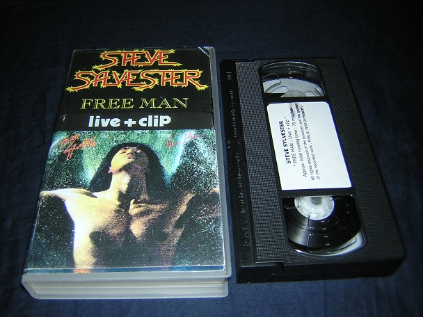 STEVE SYLVESTER Free Man Vhs_fr10