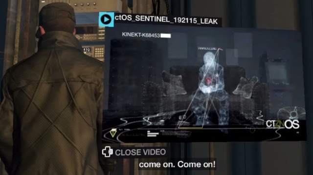 Easter egg em Watch Dogs mostra Kinect espionando um jogador 07132810