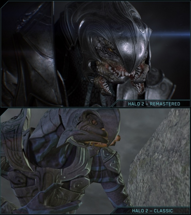 Imagens de Halo 2 na versão para Xbox contra a versão para Xbox One 953x-110