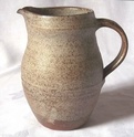 Jug and vase with "K" mark. Maybe not Kingwood. Kinsale Pottery?  Id_2_010