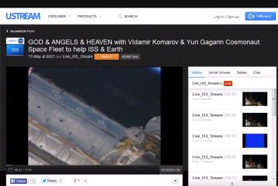 Vidéo étrange pris par la station ISS Usstre10