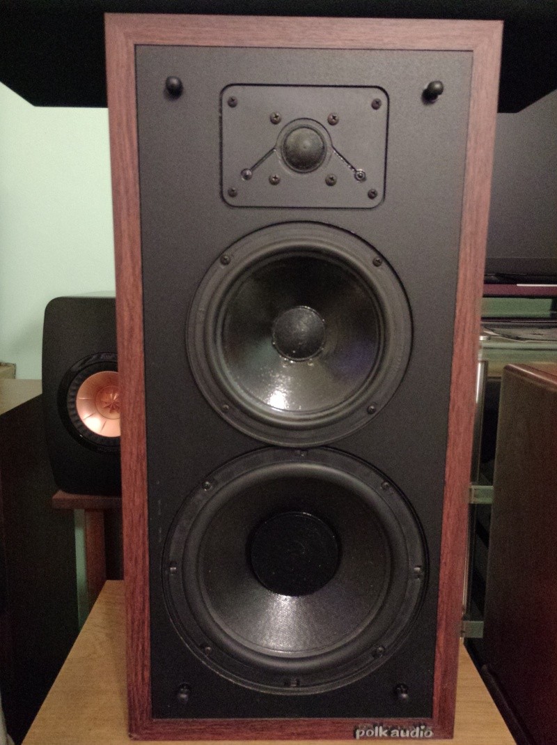 Polk Audio Studio Monitor Series 5A Stereo Main Fused Speakers (Sold) Img20118