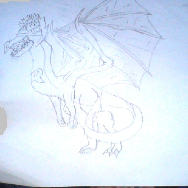 Death the Kid as a Dragon! (W.I.P)! Loren10