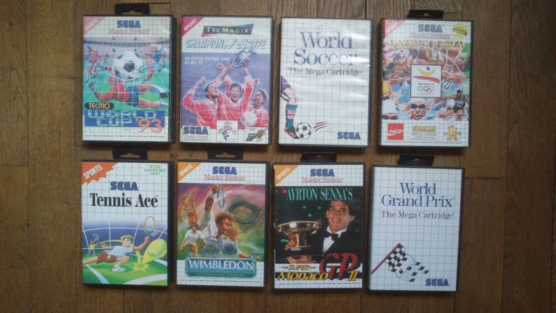 Jeux et manettes Master System Master18