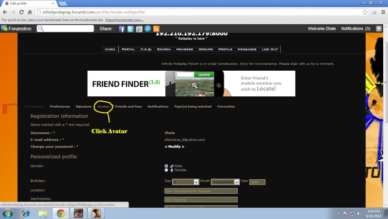 [Community Helper Center]: How to use profile in forum? Avatar10