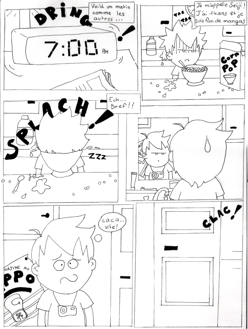 Mon manga:" Seiji's Road "  Page110