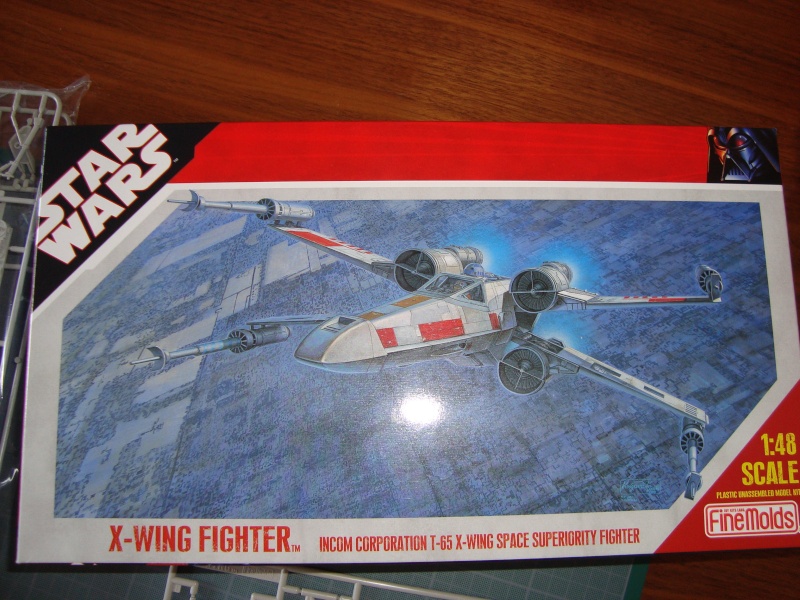 X-Wing Fighter Star Wars, 1/48 FineMolds Dsc02112