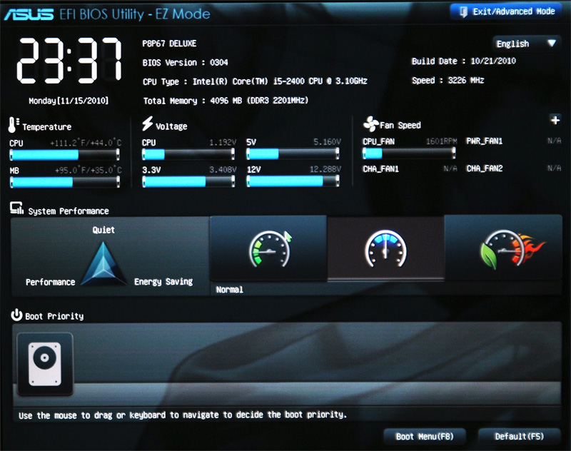 Como tomar capturas de tu bios uefi asus vrogue co