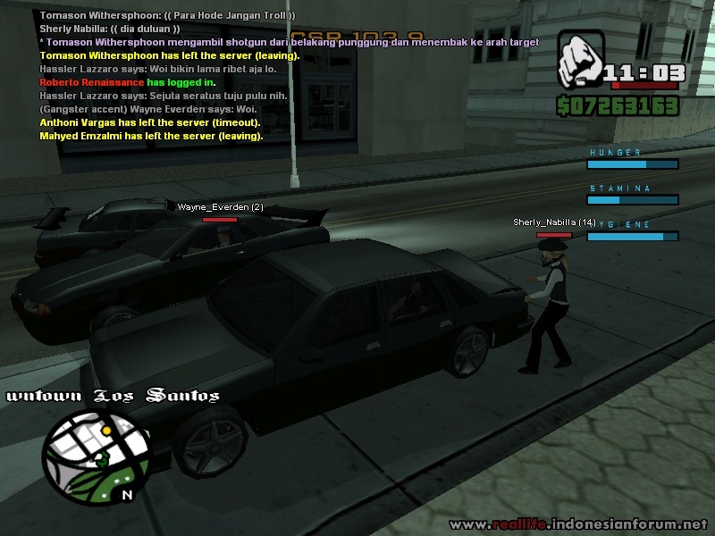 Report Player || Sherly Nabilla || Troll + DM Di Area GZ ( Bank Los Santos ) Sa-mp-22