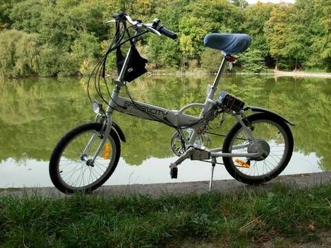 conversion greencitybike monte-carlo 24V lipo ---> 36V lipo
