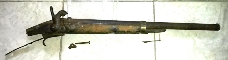 Epave fusil de dragon 1842 T 184710