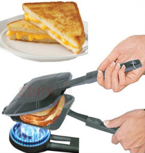 Non-stick Coating Branded Gas Sandwich Toaster in ( Black ) @ Rs.99 43-28310
