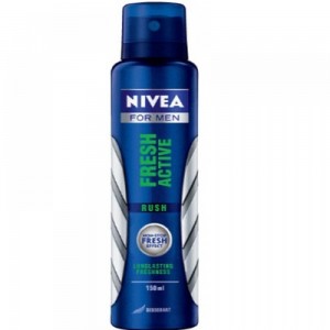 Nivea Fresh Active Rush Deodorant Body Spray 150 ml @ Rs.140 822-3010