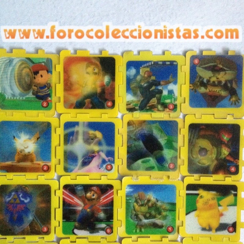 Super Smash Bros de Gansito Marinela Colección Completa 218