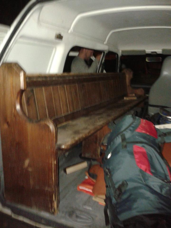 whats the strangest thing you have had in your van ????  10168410