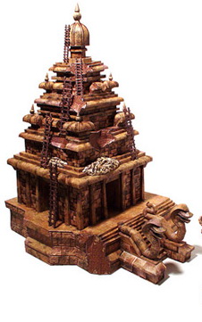 maquette papier indiana jones - [maquette] Indiana Jones. Le Temple. FINI ! Temple10