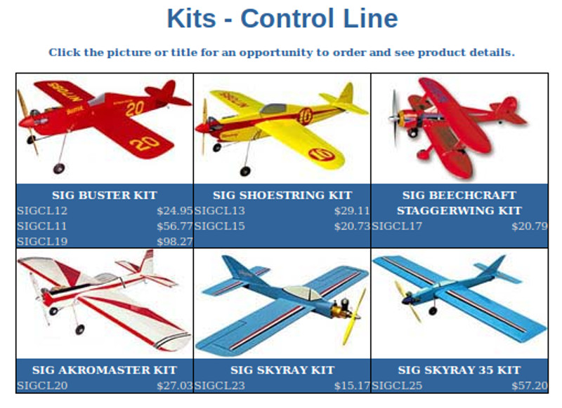 SIG control line models 2014-010